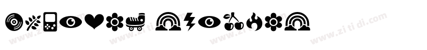 Dingbat Regular字体转换